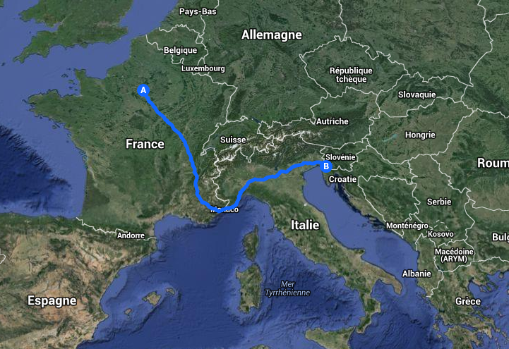 Parcours section 1