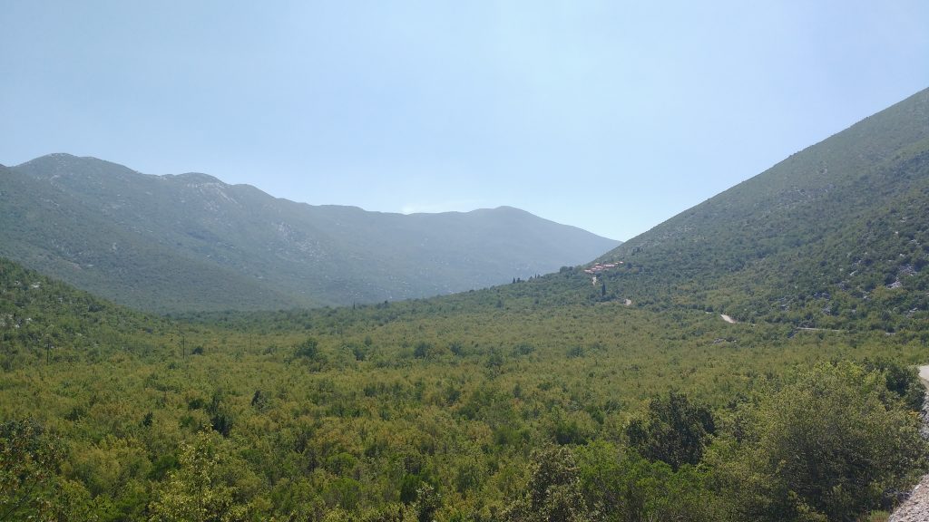 Frontière Bosnie - Croatie