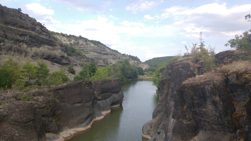 Canyon en Grèce