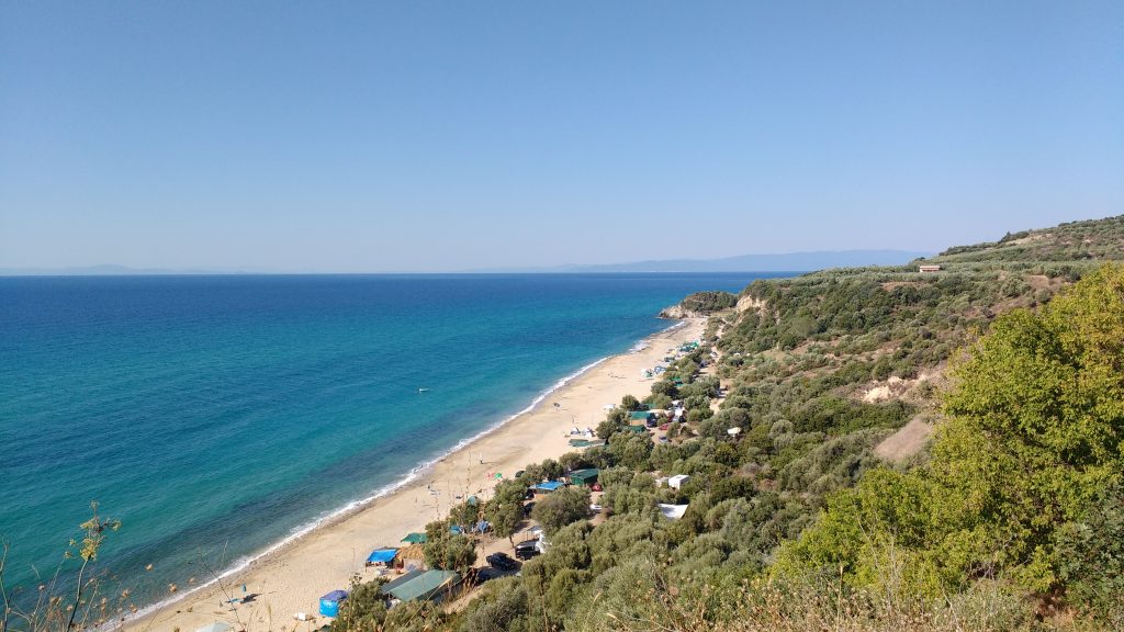 Plage en Macédoine grecque