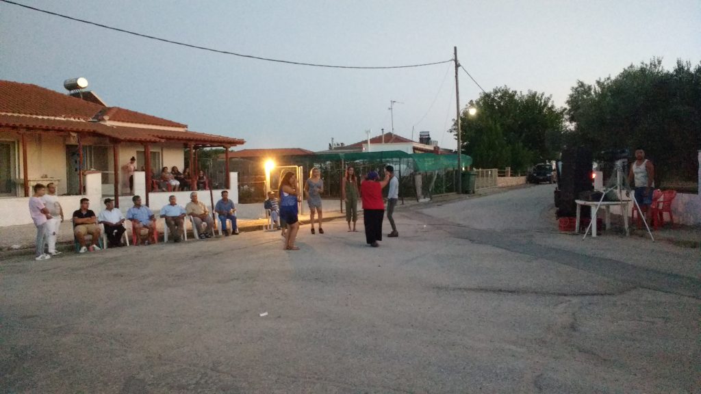Fête dans la rue
