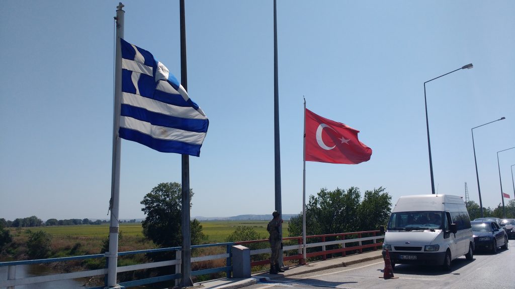 Frontière Grèce - Turquie