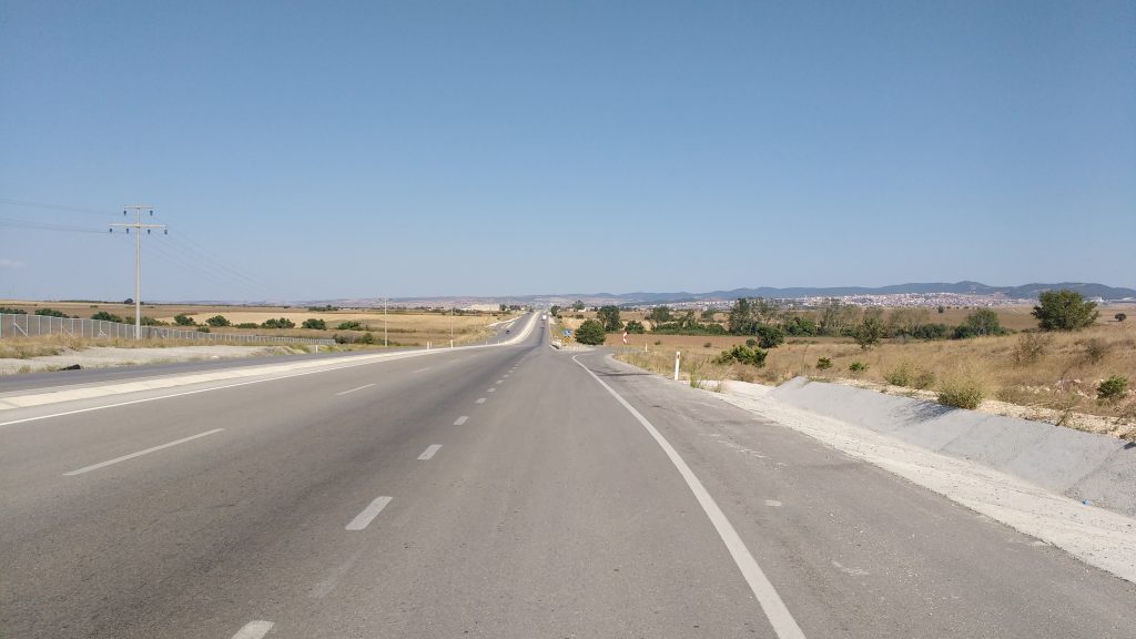 Route interminable en Turquie