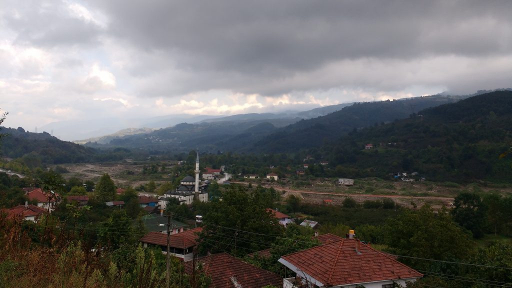 Villages dans les montagnes
