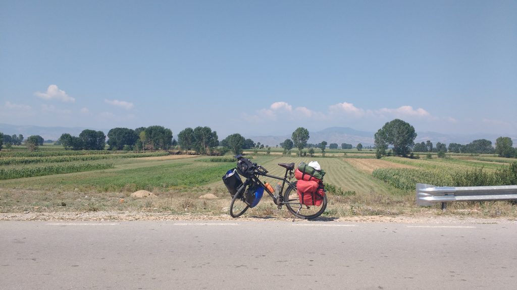 Mon vélo en Albanie