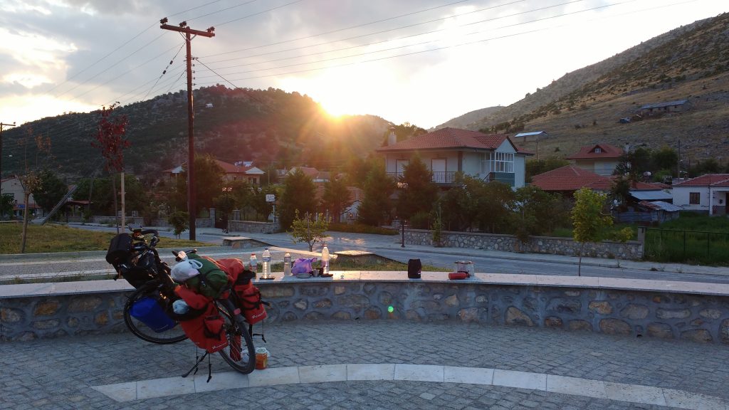 Première soirée en Grèce